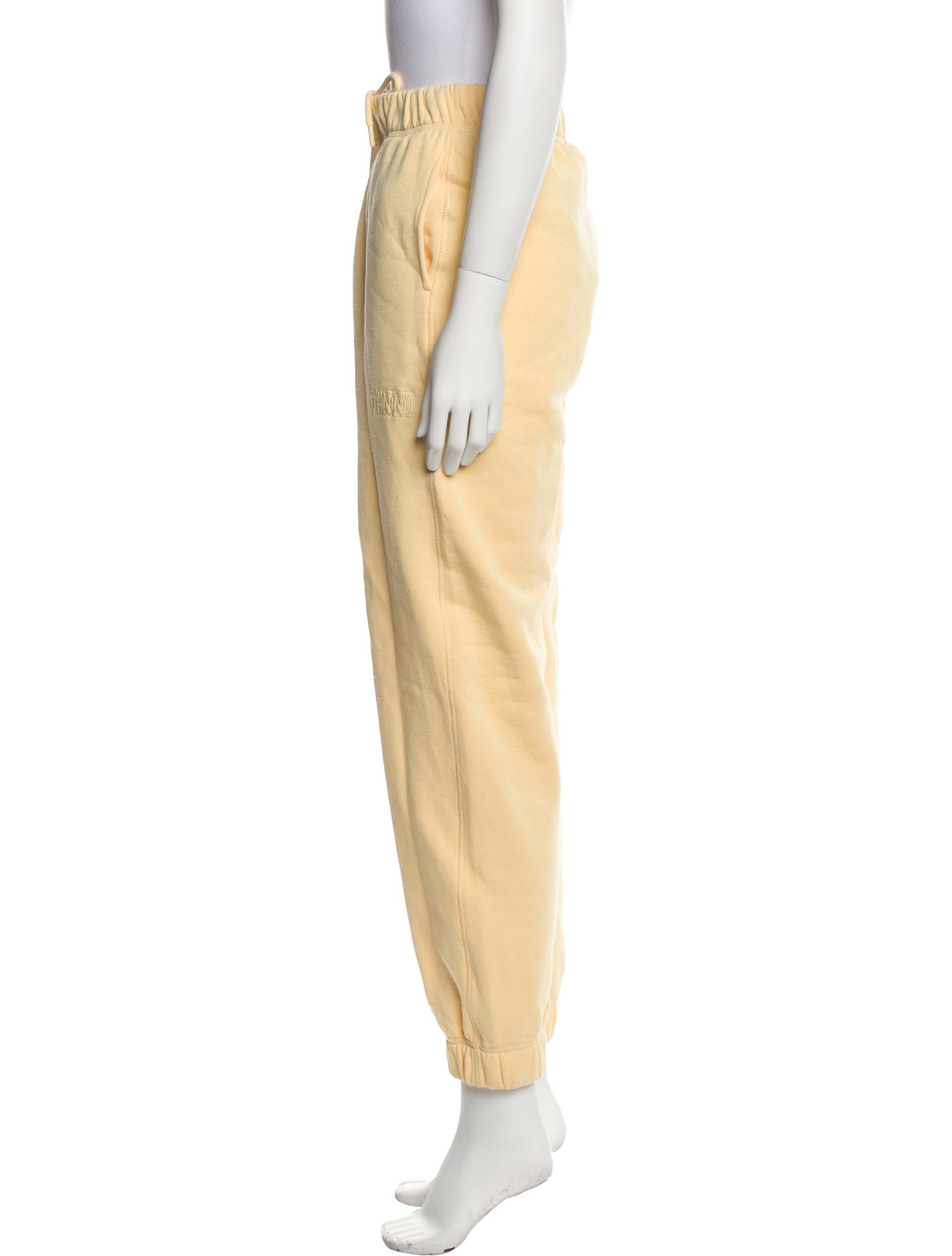 Ganni Embroidered Accent Sweatpants