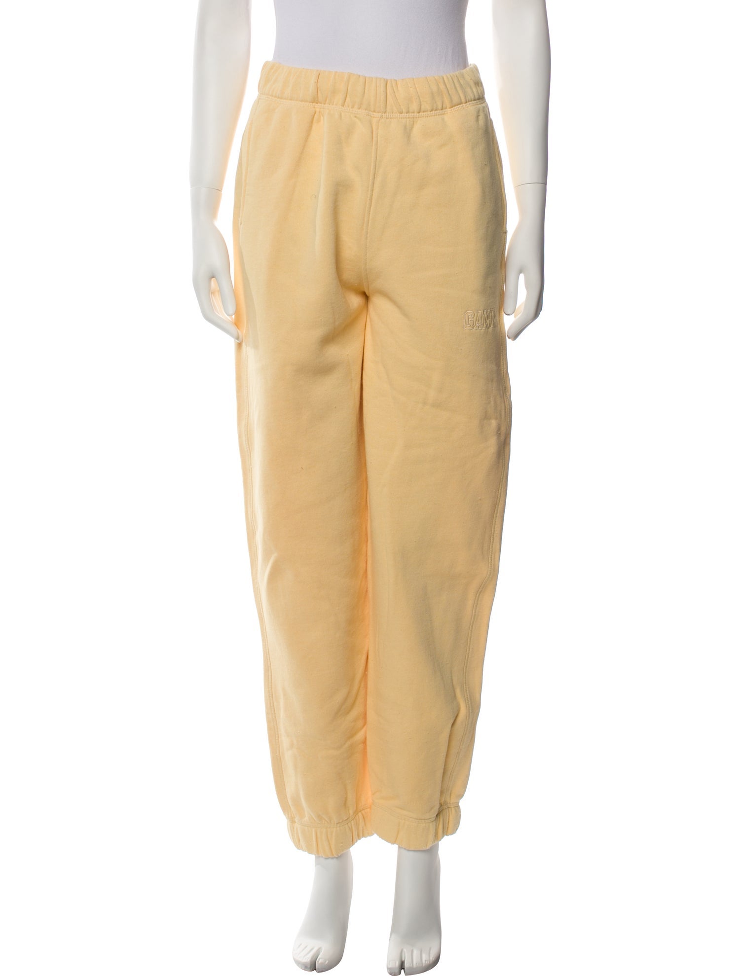 Ganni Embroidered Accent Sweatpants