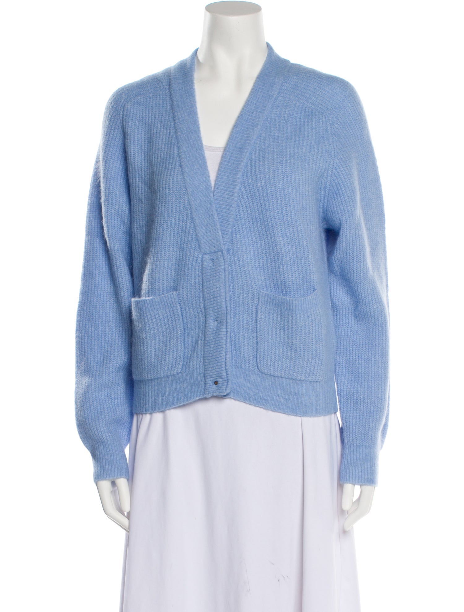 Ganni Plunge Neckline Sweater