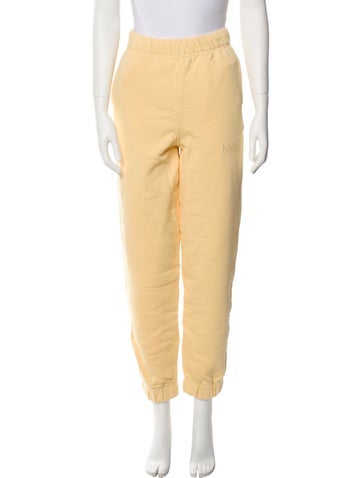 Ganni Loungewear Embroidered Accent Sweatpants XXS