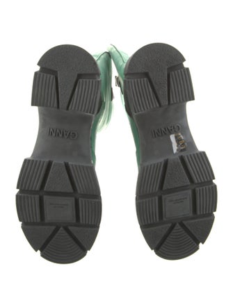 Ganni Rubber Colorblock Pattern Rain Boots