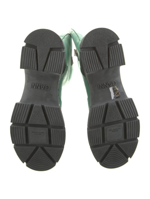 Ganni Rubber Colorblock Pattern Rain Boots