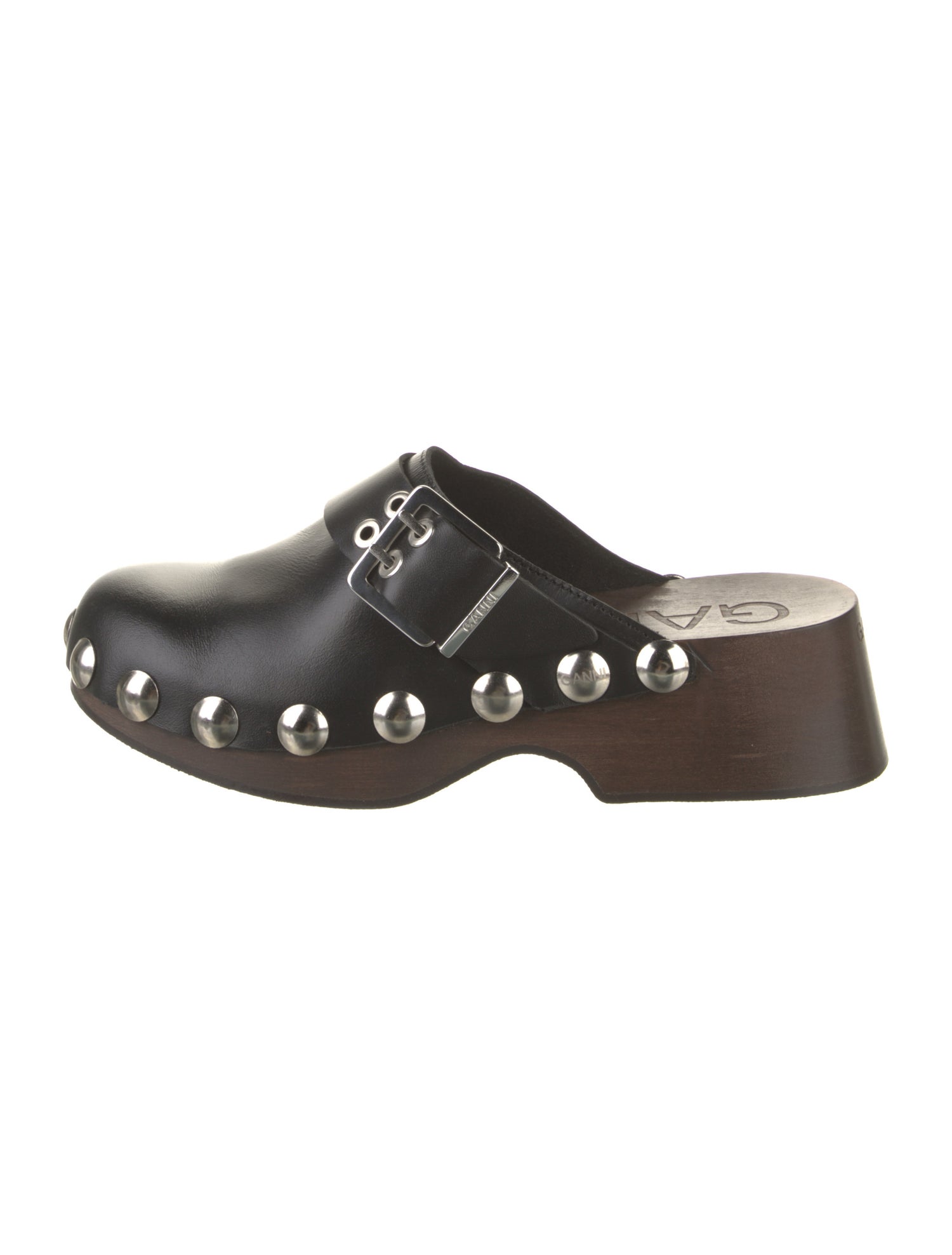 Ganni Leather Sandals