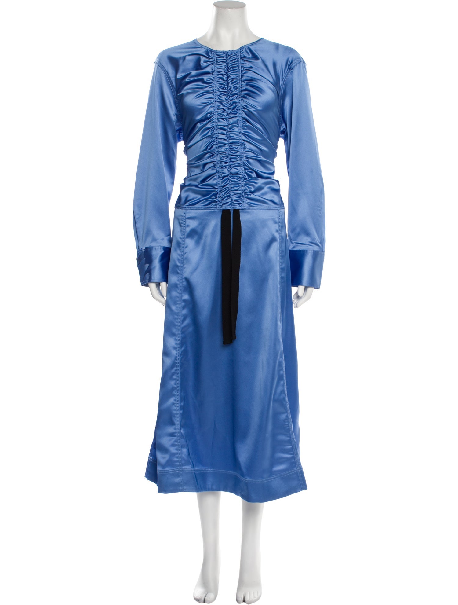 Ganni Satin Long Dress w/ Tags