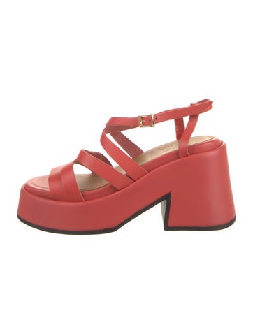 GANNI Sandals Leather 7