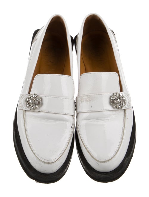 Ganni Leather Crystal Embellishments Boots