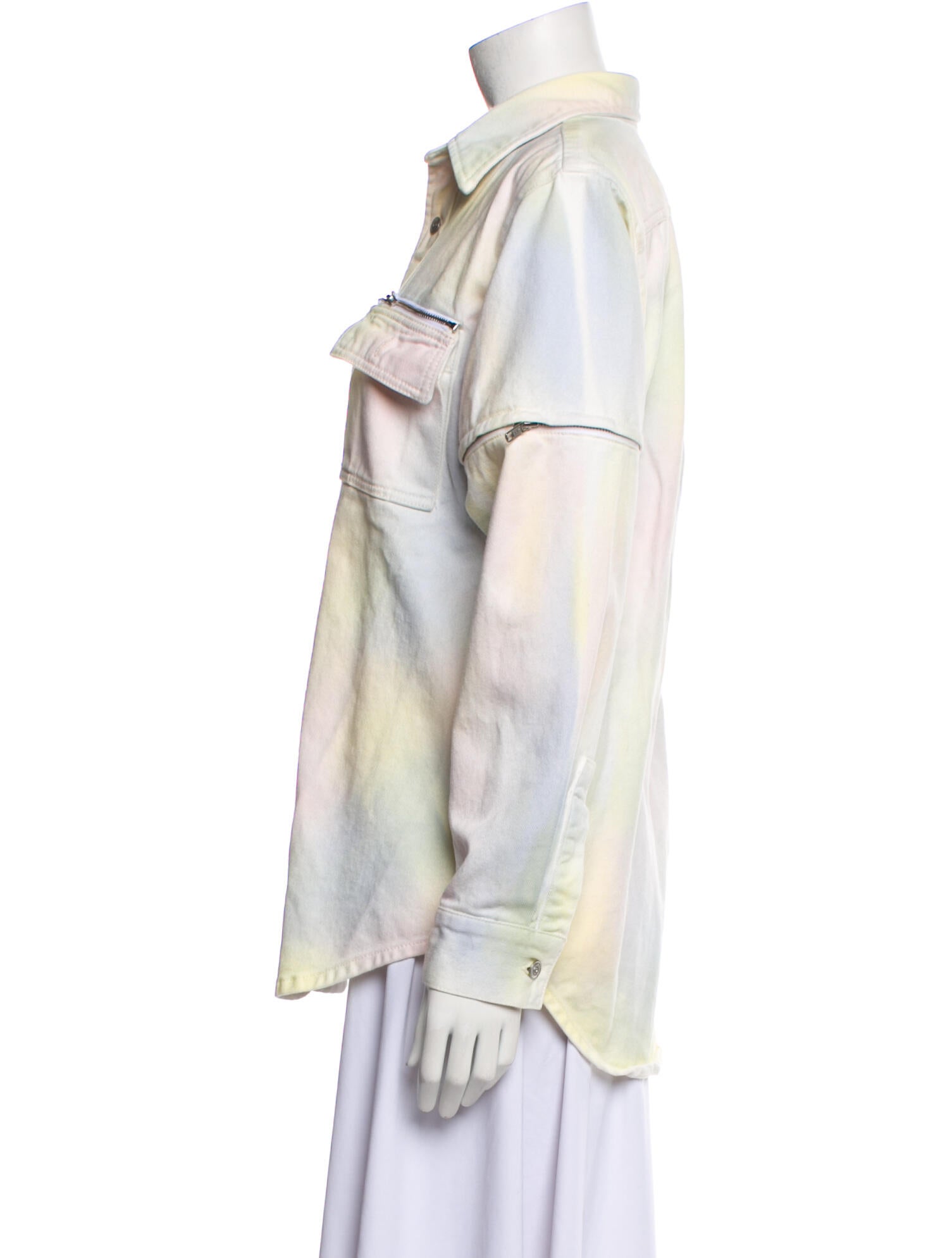 Ganni Printed Denim Jacket