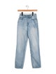 Ganni Mid-Rise Straight Leg Jeans
