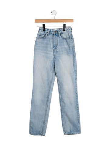 Ganni Jeans Mid-Rise Straight Leg US 24 | XS