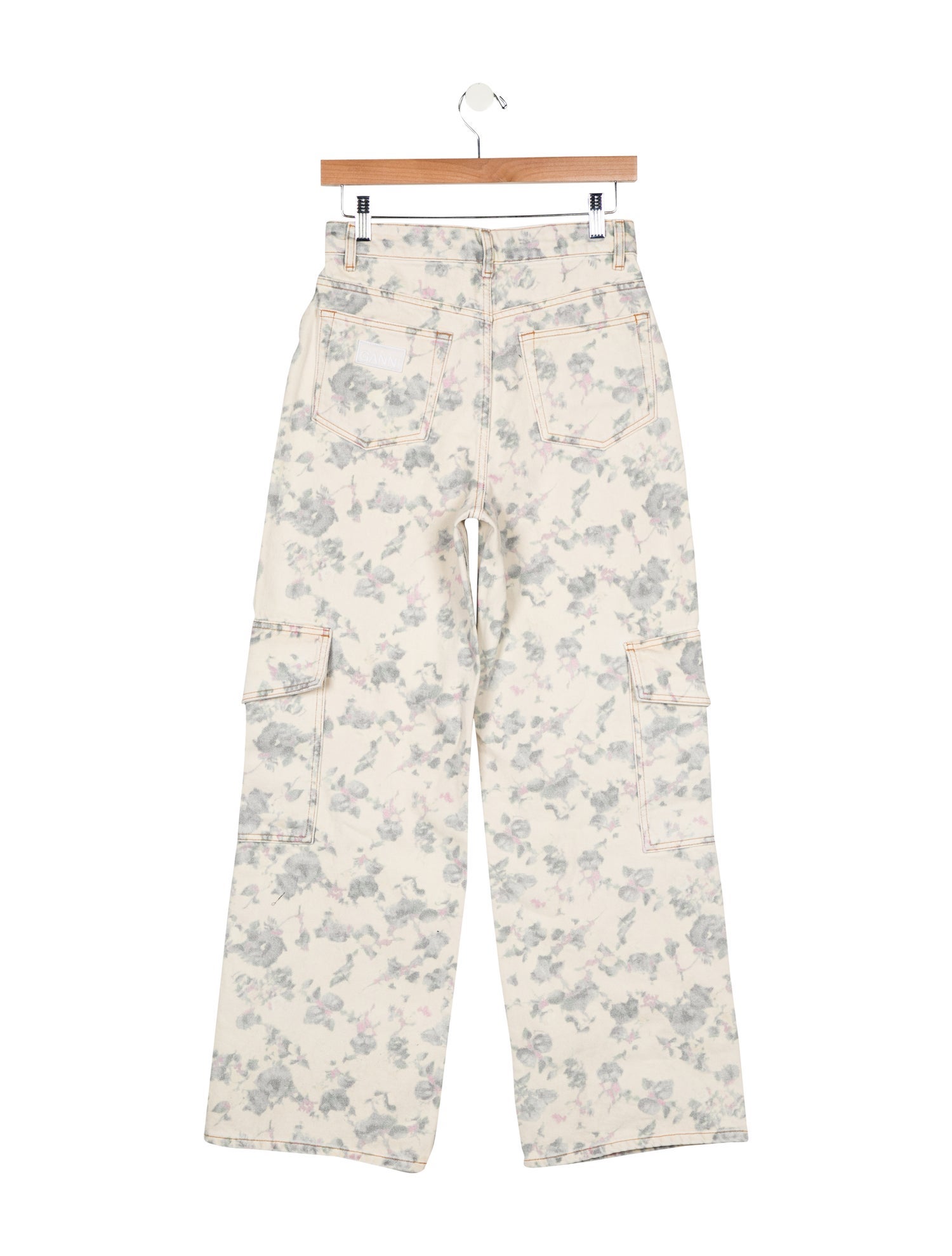 Ganni High-Rise Wide Leg Jeans