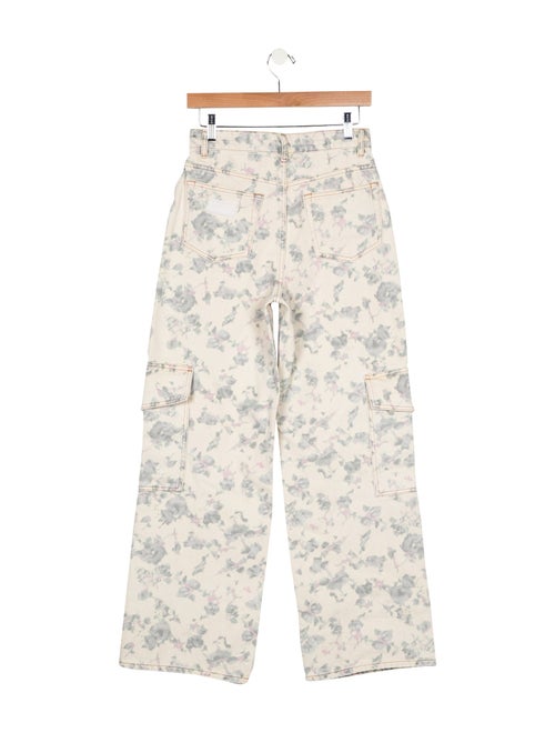 Ganni High-Rise Wide Leg Jeans