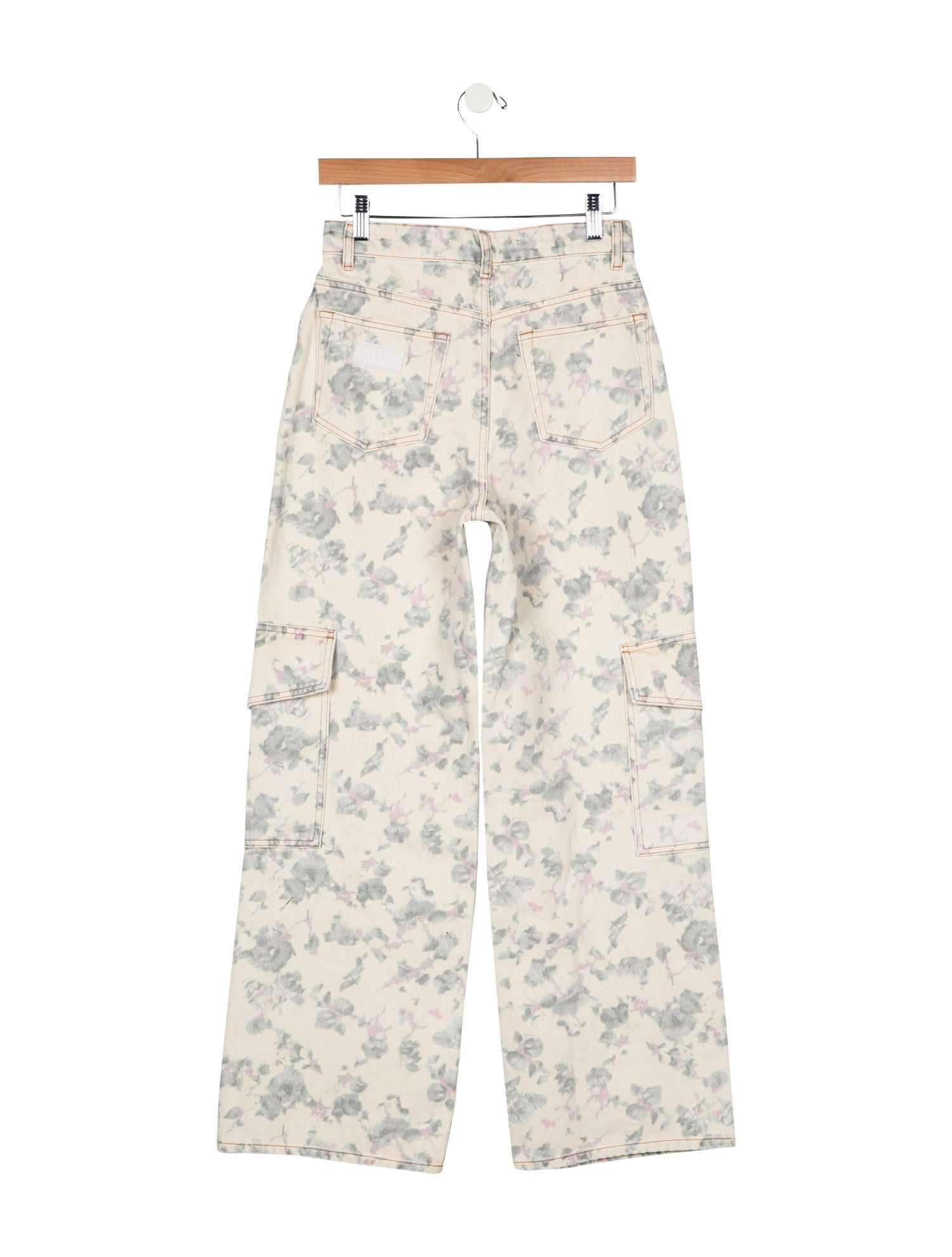 Ganni High-Rise Wide Leg Jeans