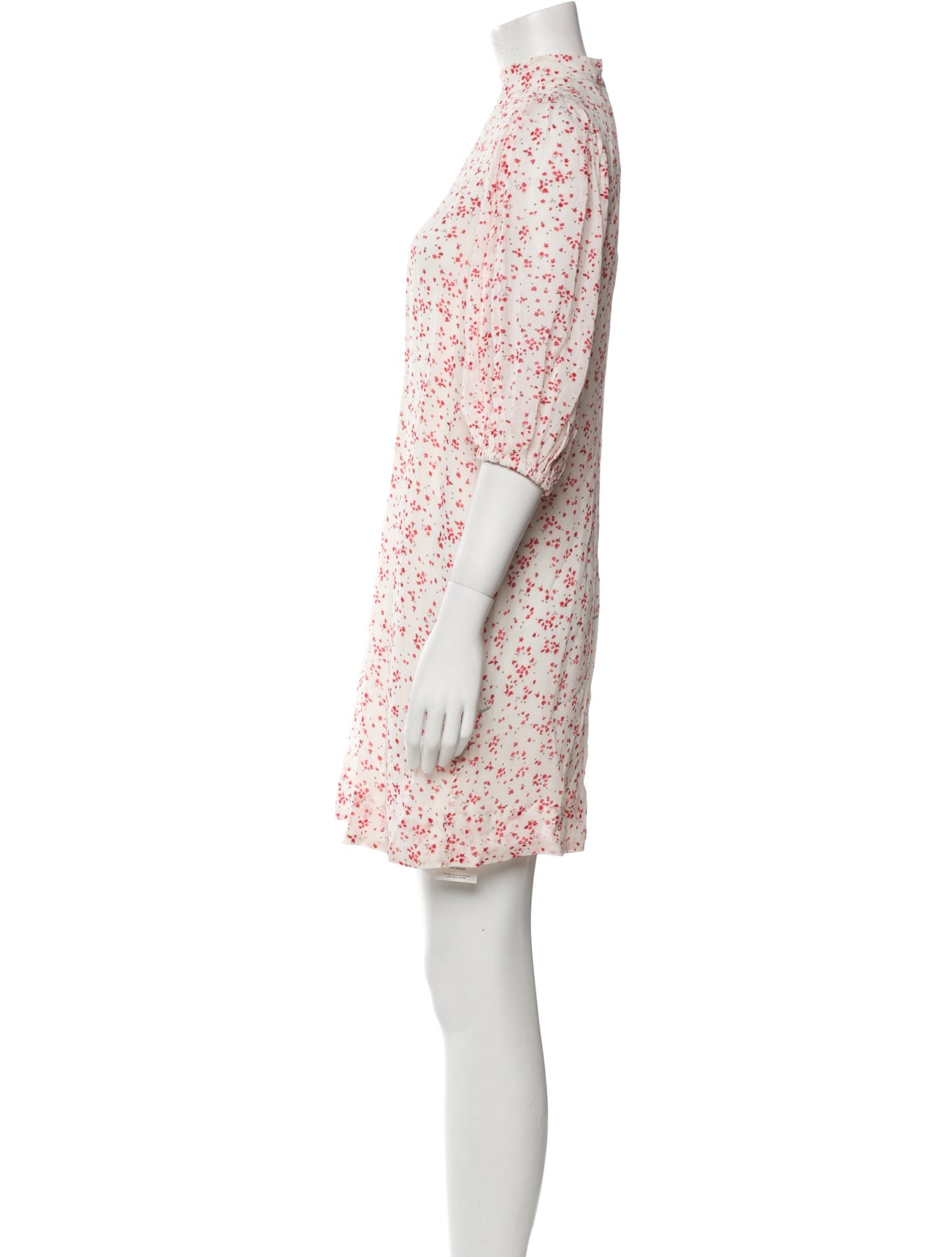 Ganni Floral Print Mini Dress