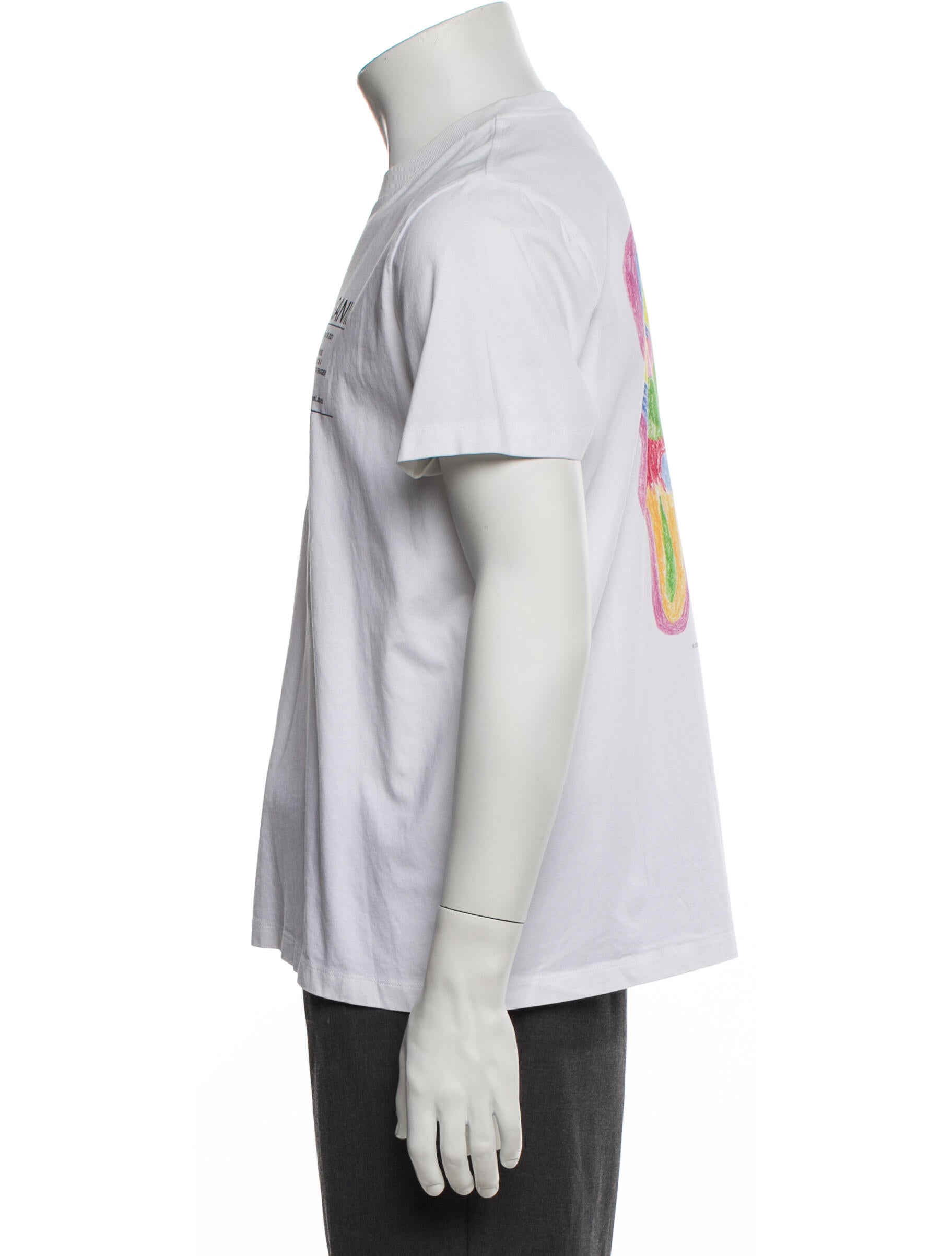 Ganni Graphic Print Crew Neck T-Shirt