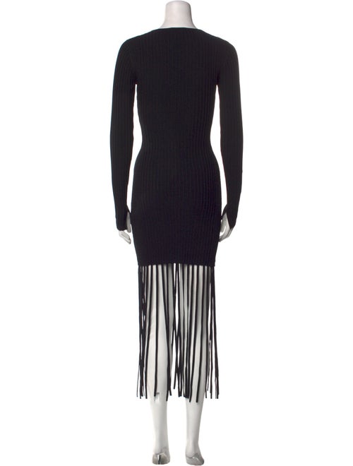 Ganni Crew Neck Mini Dress