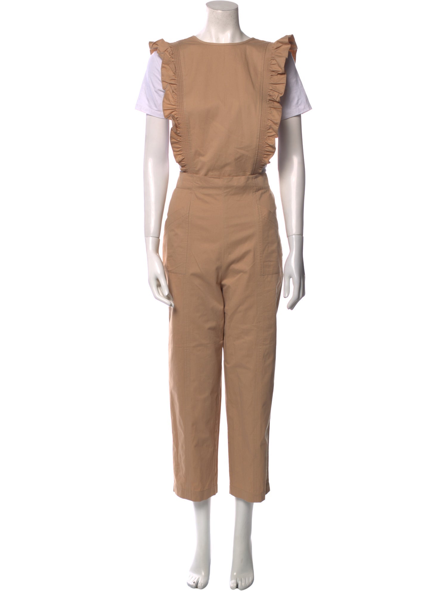 Ganni Crew Neck Jumpsuit