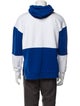 Ganni Colorblock Pattern Crew Neck Hoodie