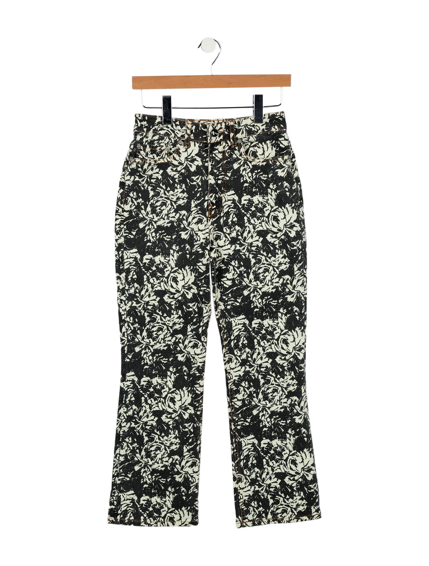 Ganni High-Rise Wide Leg Jeans