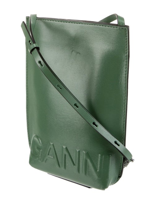 Ganni Leather Crossbody Bag