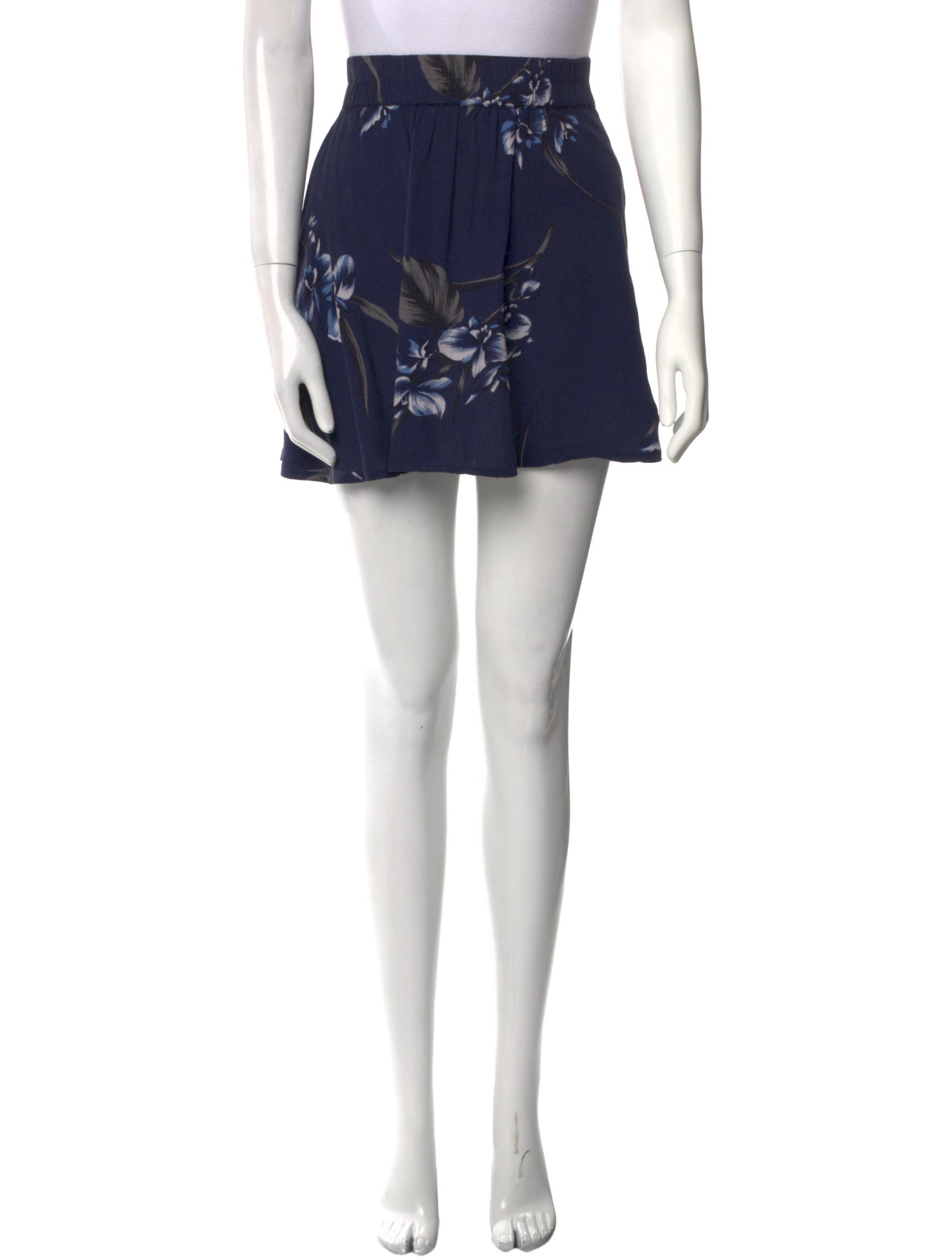 Ganni Leather Mini Skirt