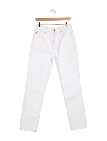 Ganni Jeans High-Rise Straight Leg S