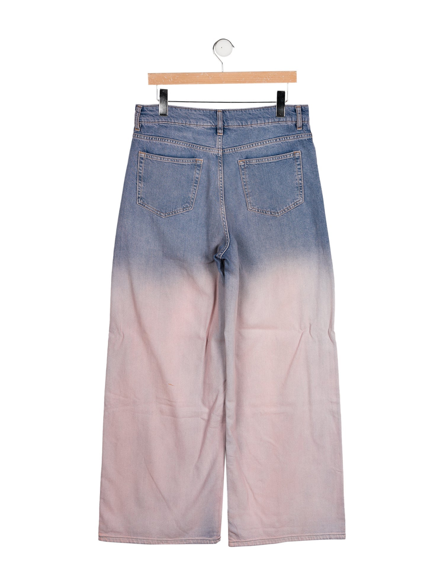 Ganni High-Rise Wide Leg Jeans w/ Tags