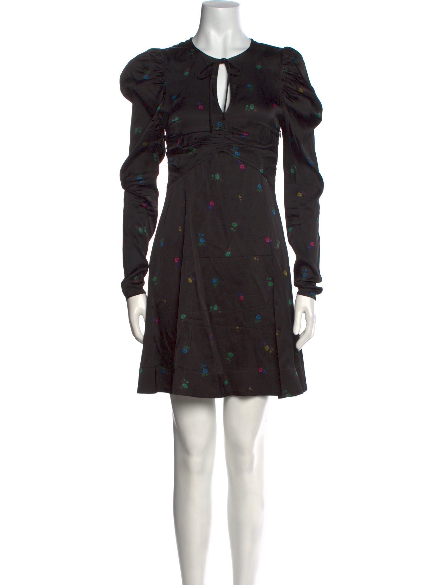 Ganni Silk Mini Dress