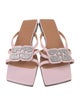 Ganni Leather Slides