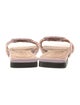 Ganni Leather Slides