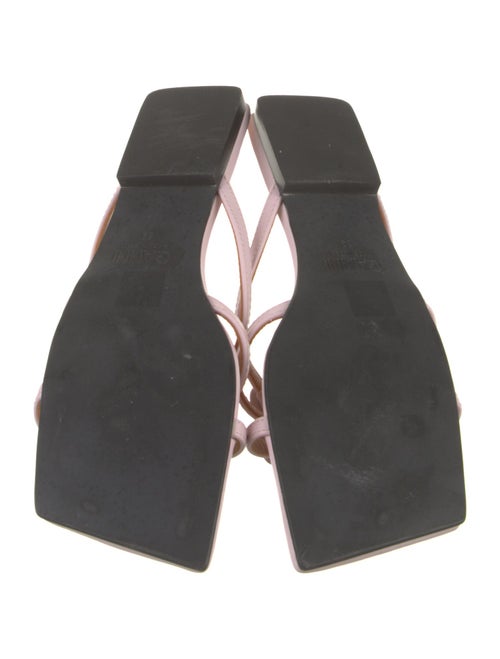 Ganni Leather Slides