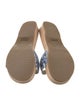 Ganni Canvas Printed Slides