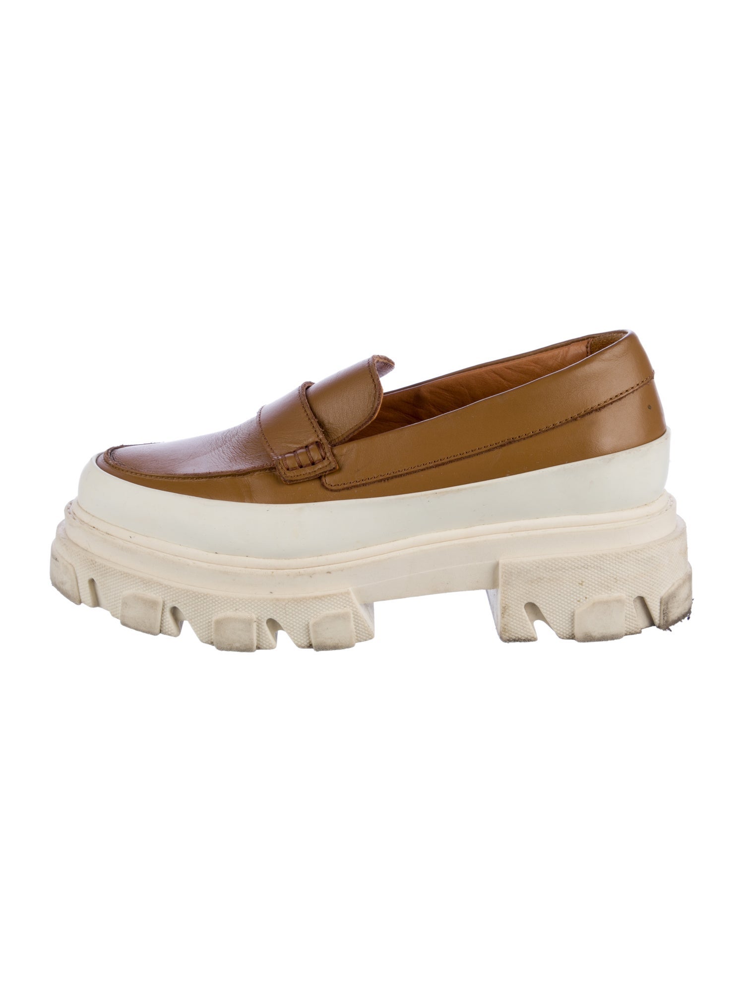 Ganni Leather Loafers
