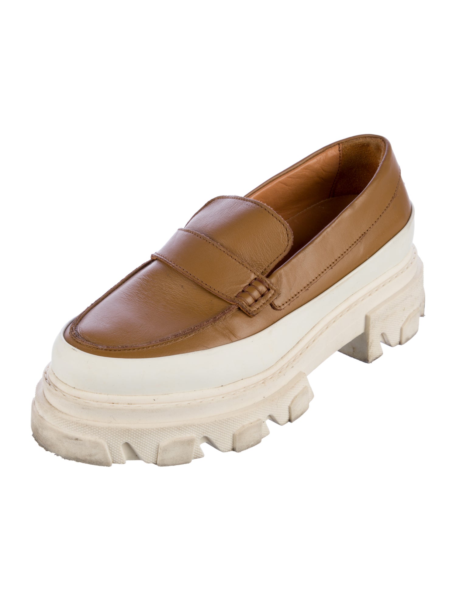 Ganni Leather Loafers
