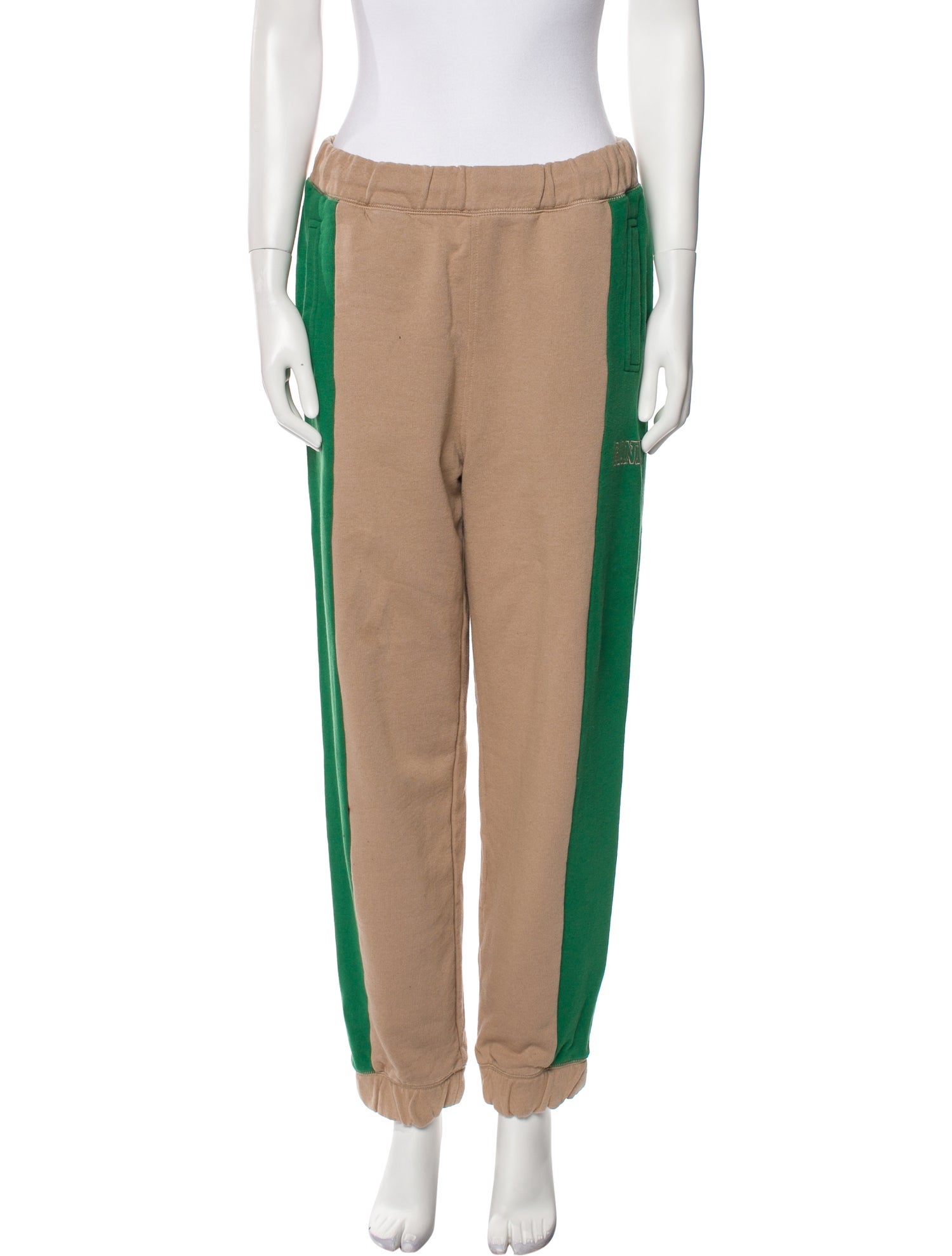 Ganni Embroidered Accent Sweatpants