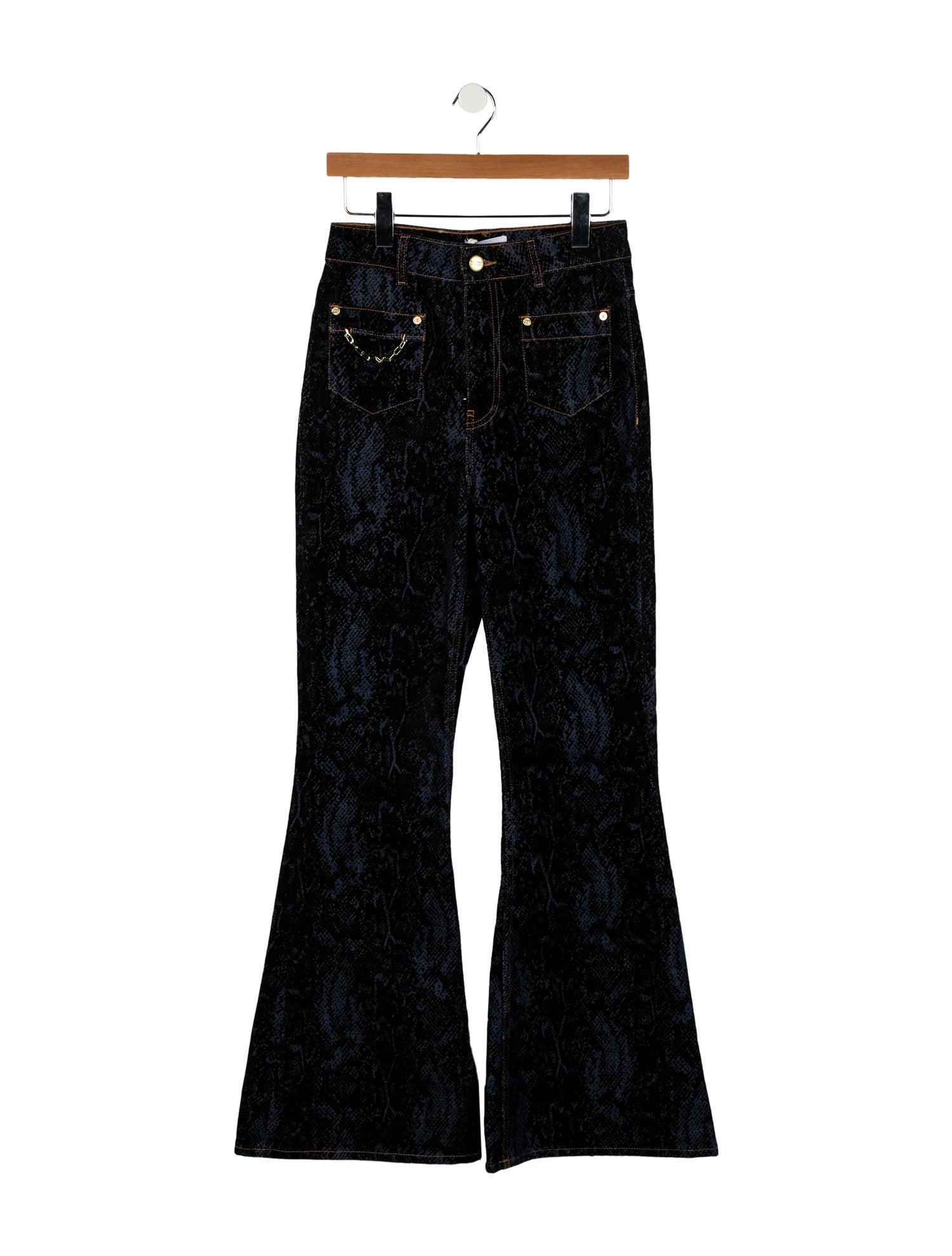 Ganni High-Rise Wide Leg Jeans