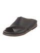 Ganni Leather Slides