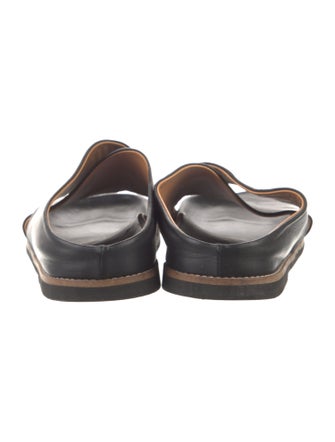 Ganni Leather Slides
