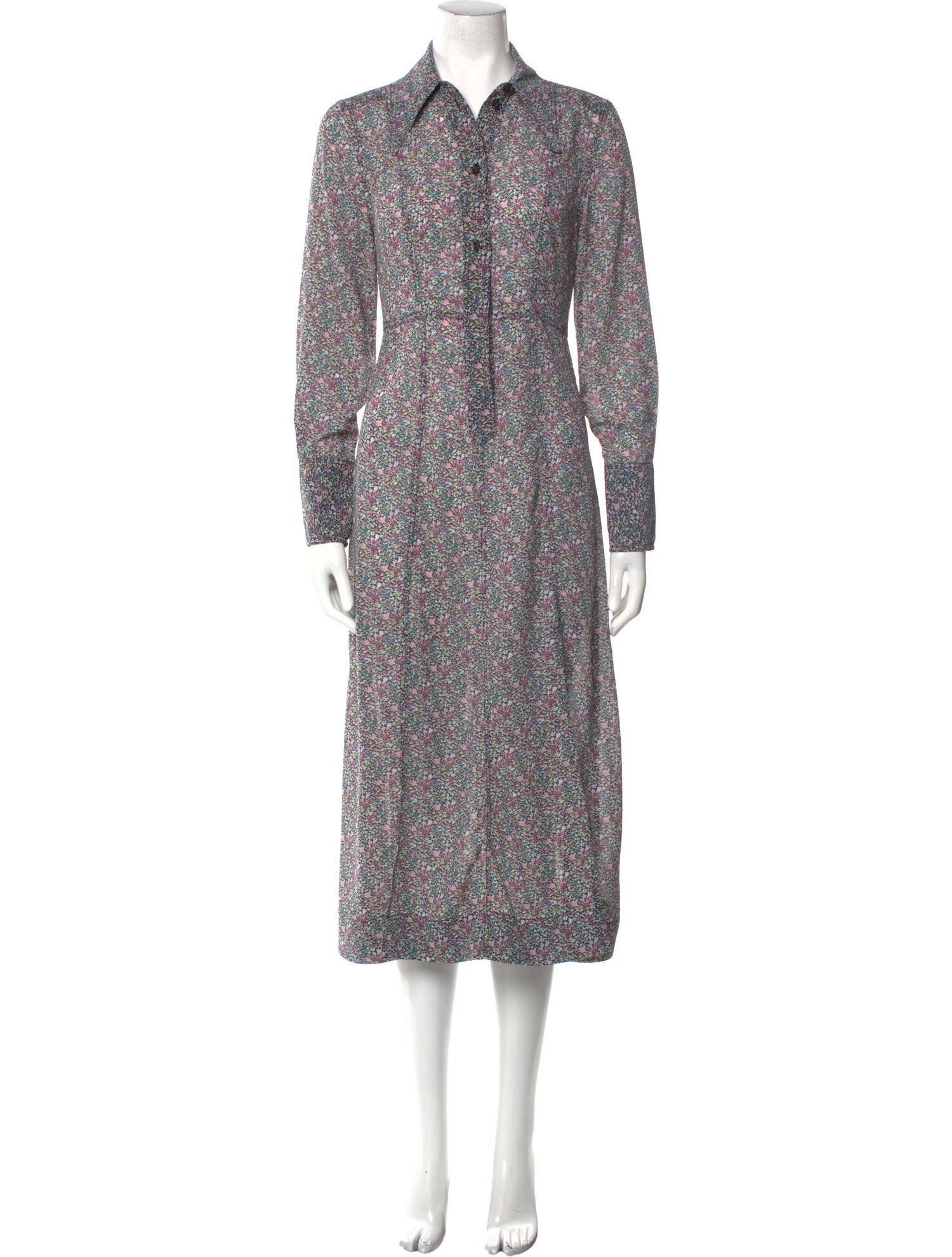 【GANNI】dress Ganni + Jacquard Mini Wrap Dress