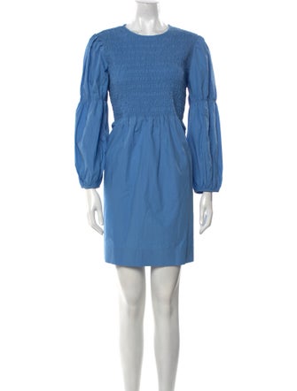 Ganni Crew Neck Mini Dress w/ Tags