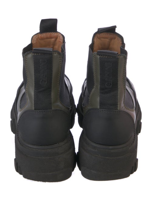Ganni Leather Chelsea Boots