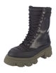 Ganni Patent Leather Combat Boots