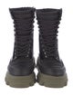 Ganni Patent Leather Combat Boots