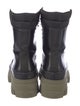 Ganni Patent Leather Combat Boots