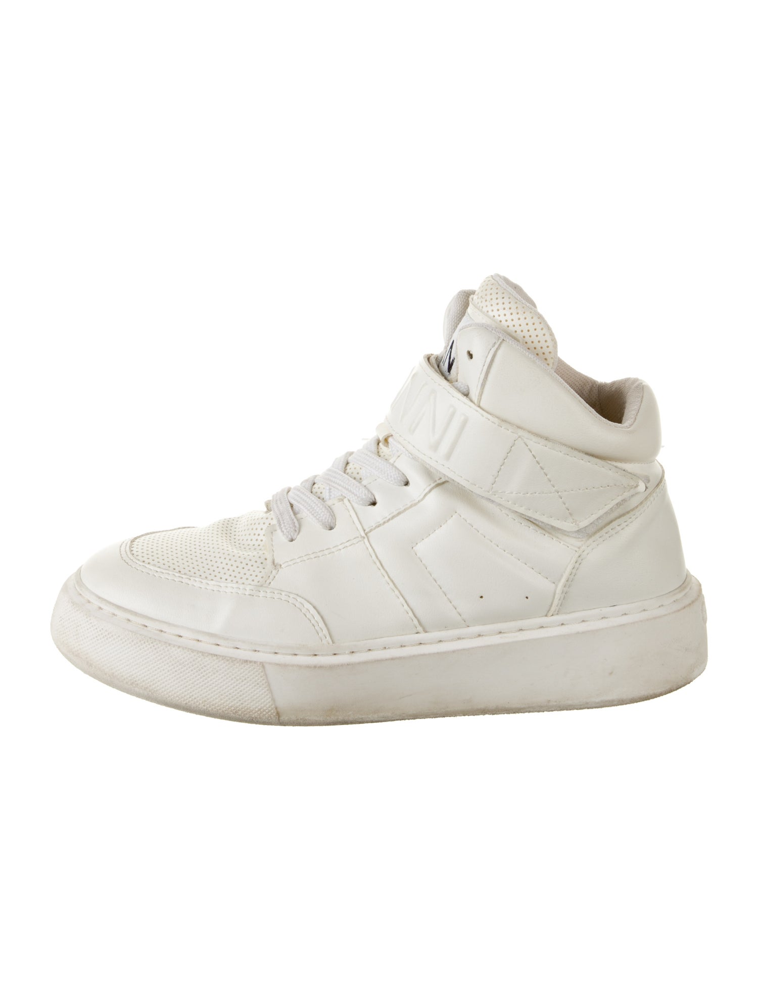 Ganni Leather Sneakers