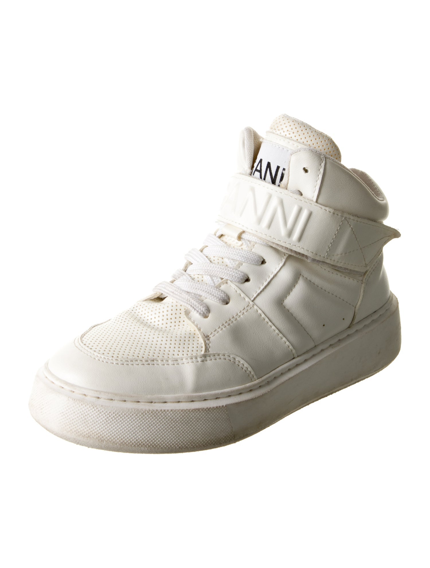 Ganni Leather Sneakers