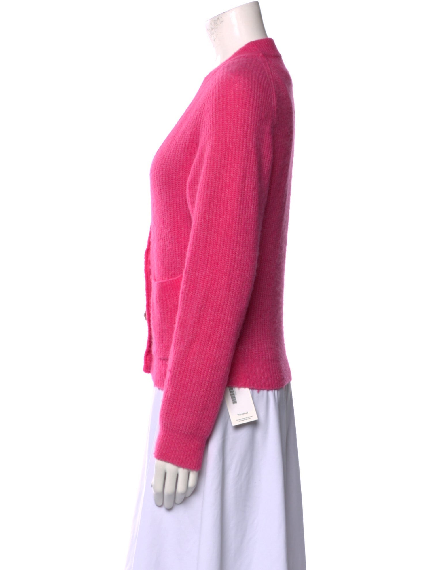 Ganni Plunge Neckline Sweater