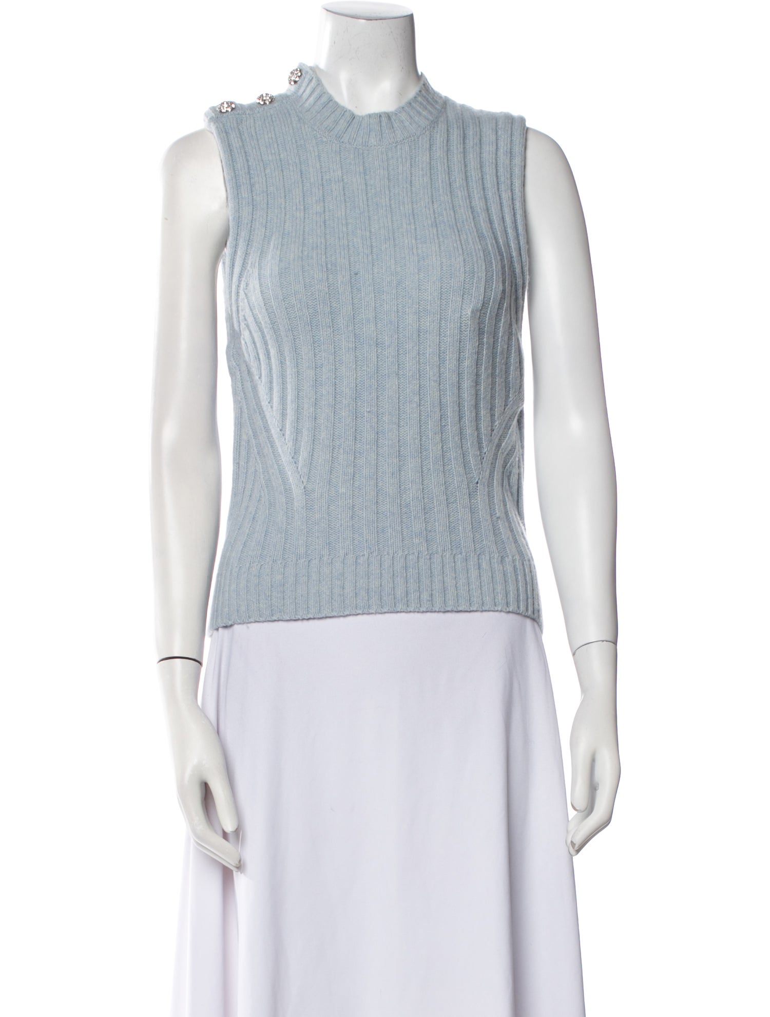 Ganni Wool Crew Neck Sweater