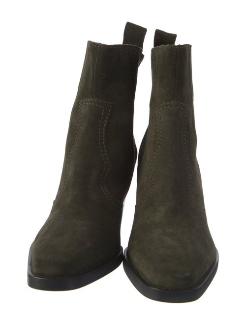 Ganni Suede Chelsea Boots