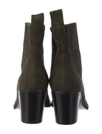 Ganni Suede Chelsea Boots