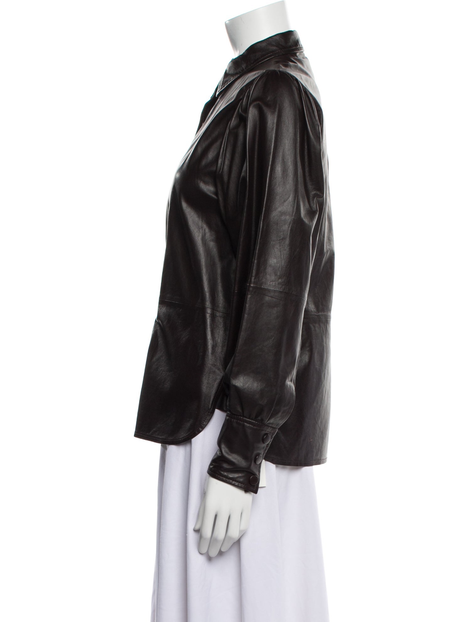 Ganni Lamb Leather Jacket